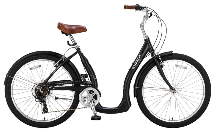 A black easy board bike