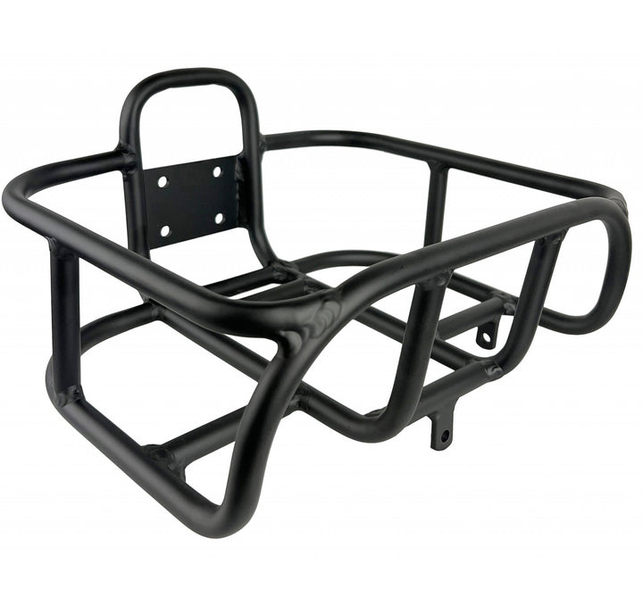 Front rack for electric folding bike