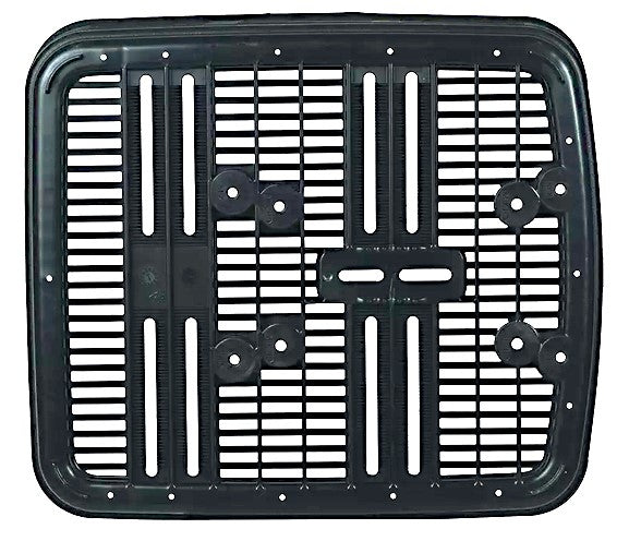 Plastic Plastic bike basket bottom view