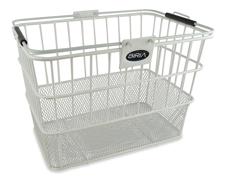 White Lift-Off bike Basket
