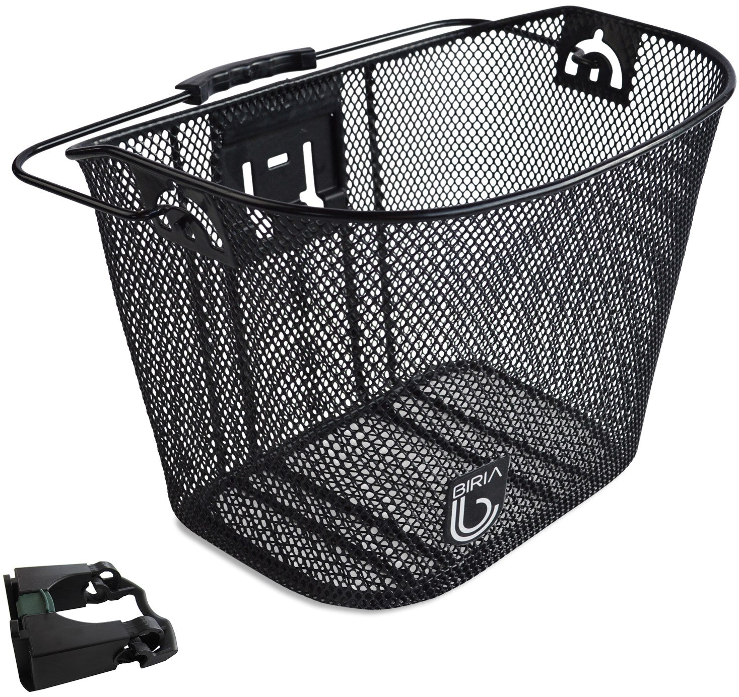 Fashion quick release wicker bike basket