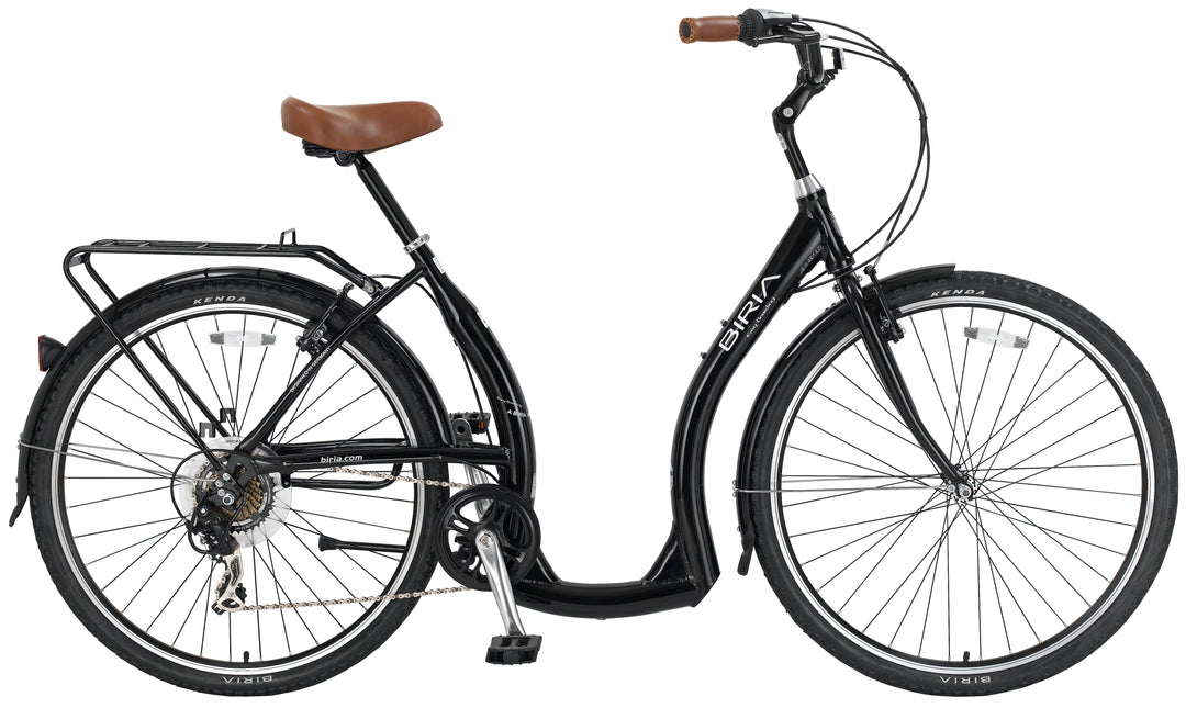 A black easy board bike (EB-7, 700C)