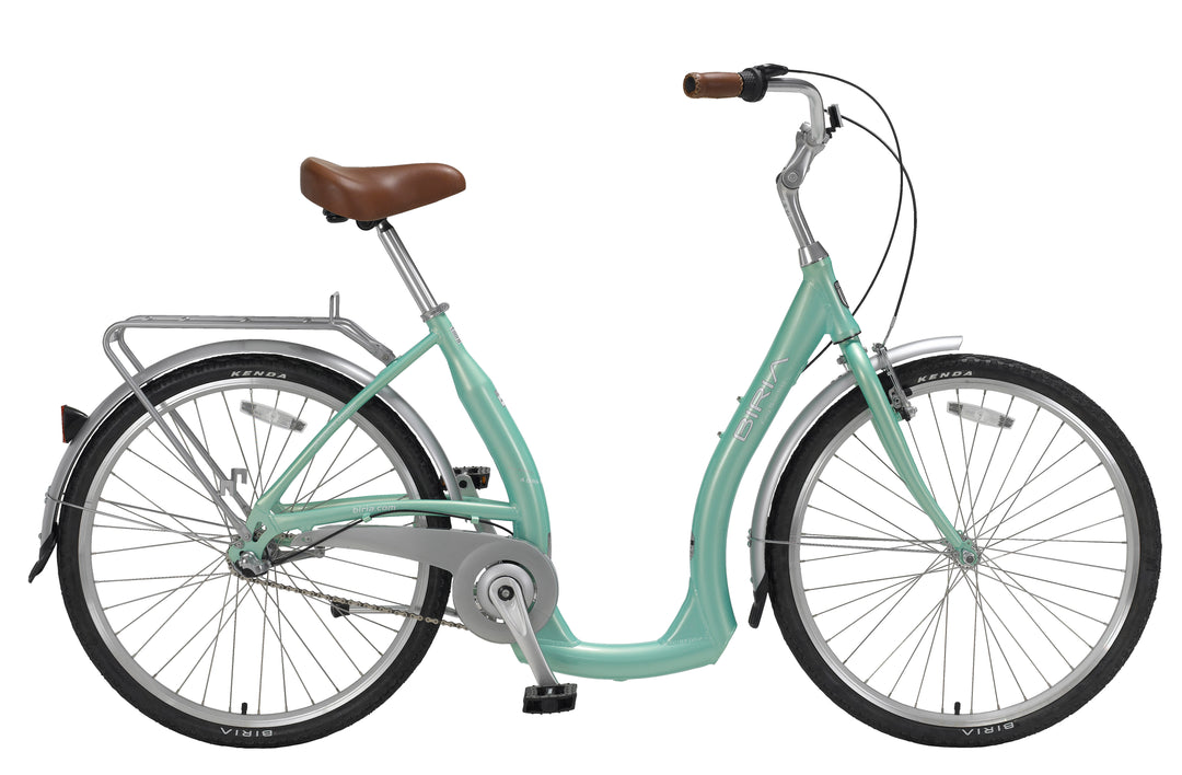 A light green easy board bike (EB Top 3)