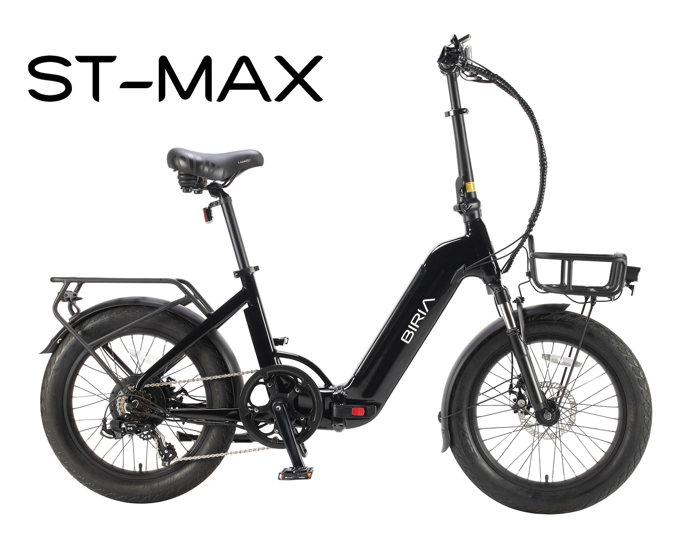 Biria ST Max Folding Electric Bike – 500W Step-Through, 20