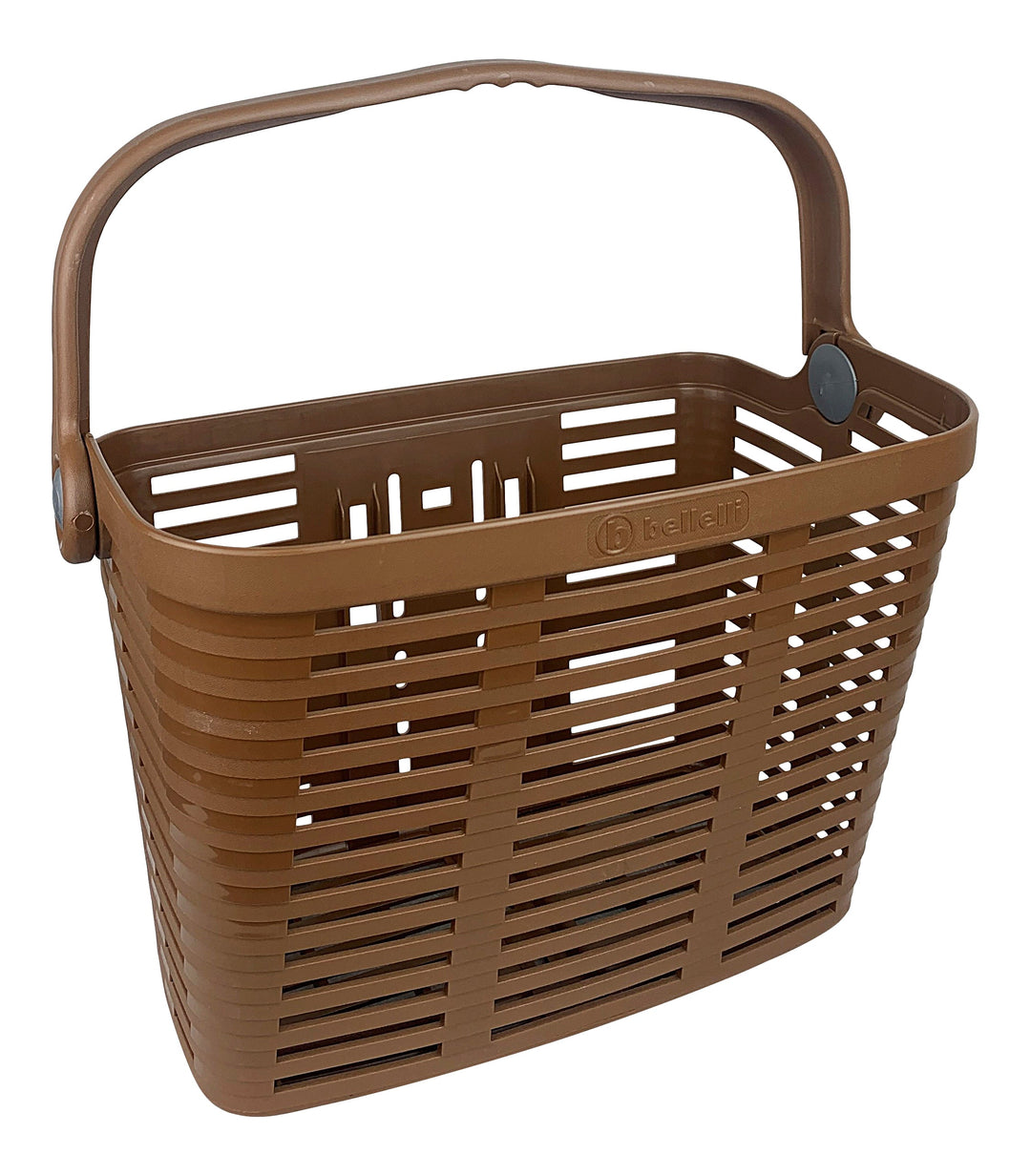 Brown basket attachment for bike