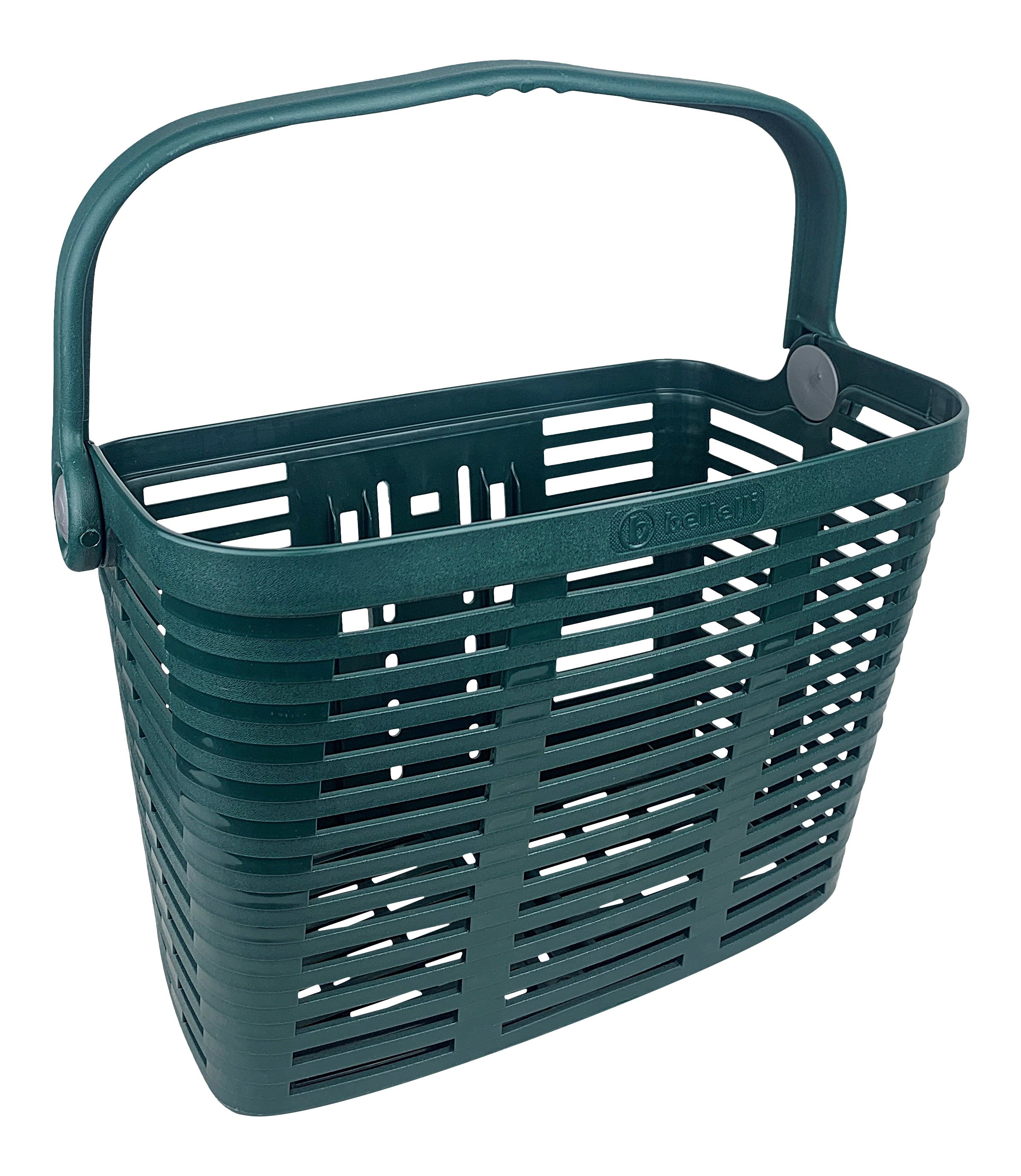 Plaza Bike Basket Lightweight Rust Free Made in Italy Quick Release Biria Bikes