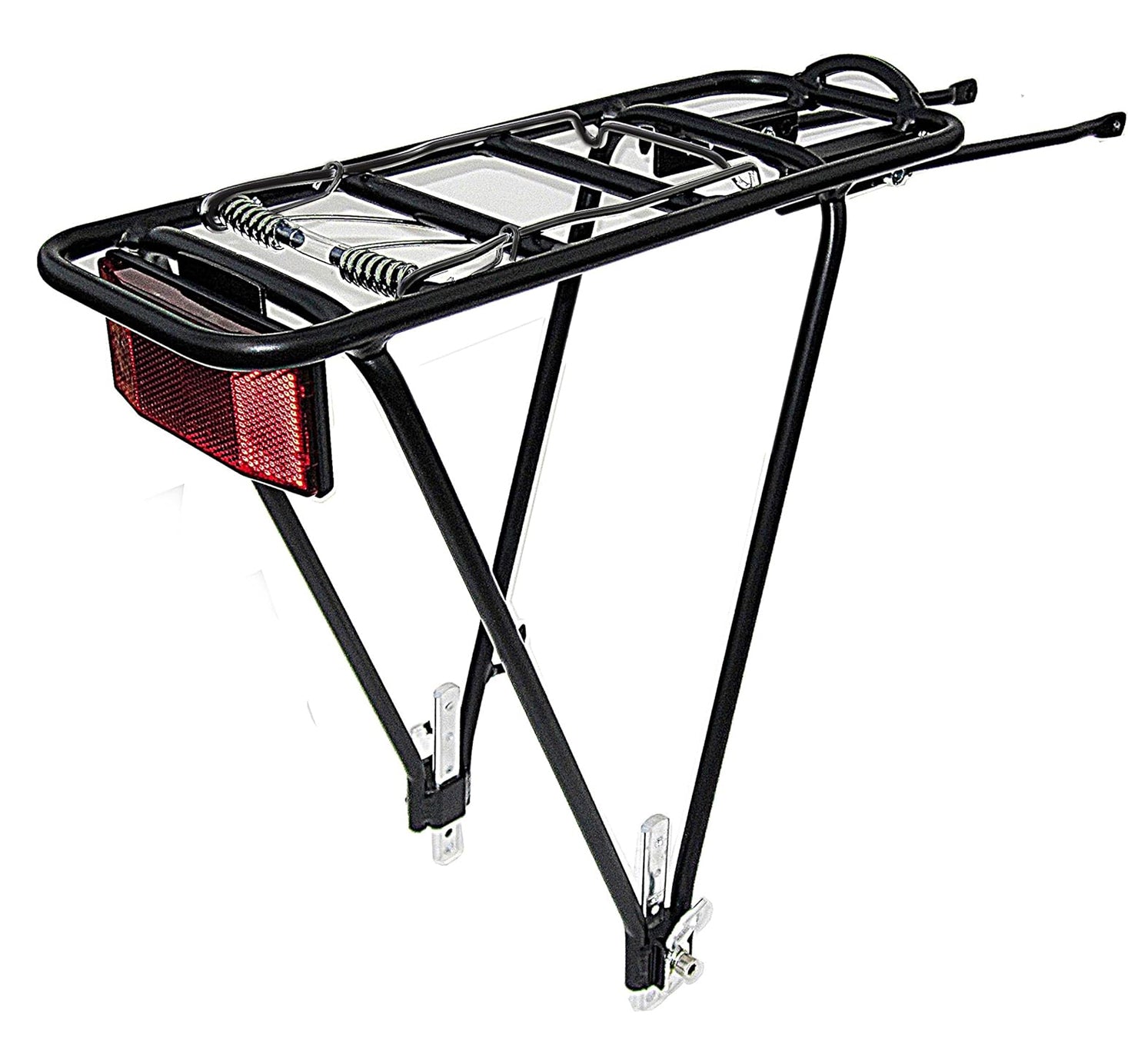 Aluminum 2-Leg Rear Bike Rack with Spring – Adjustable & Durable ...