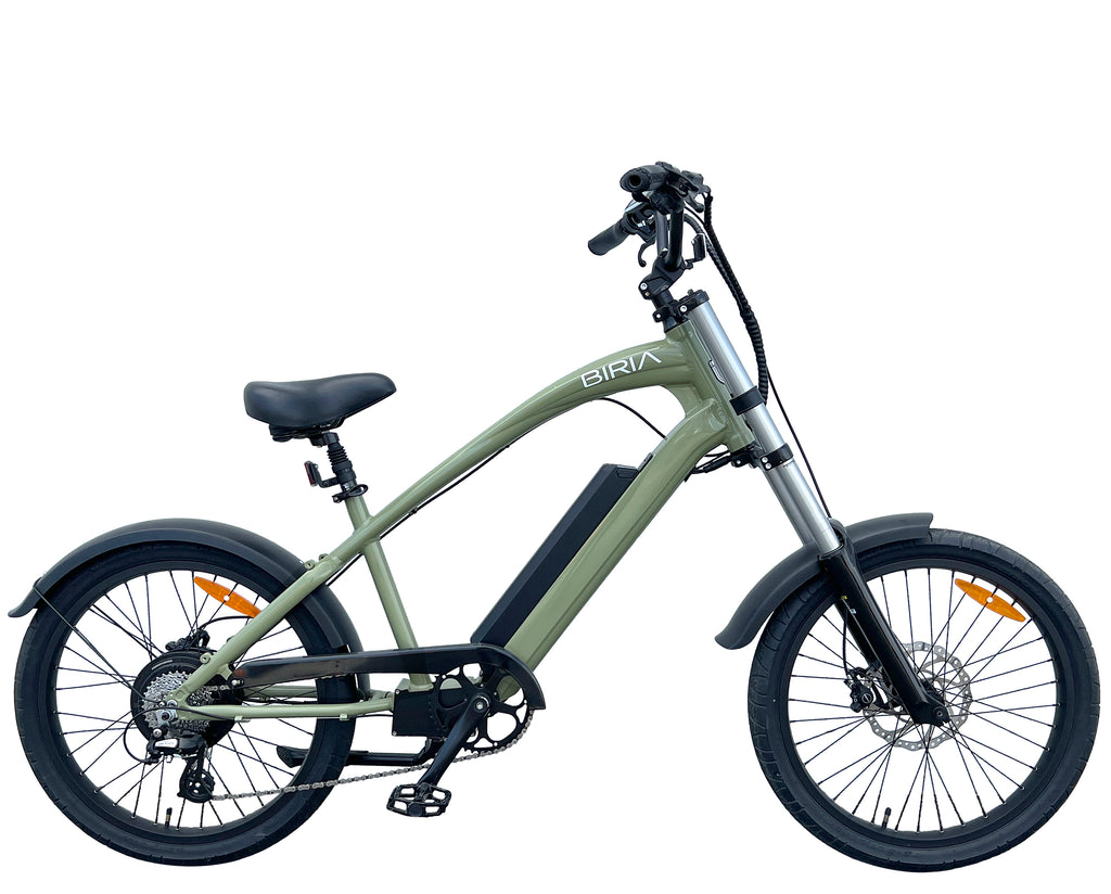 Biria Electric Chopper Bike – 500W Motor, 45+ Mile Range, Stylish E-Bike – Biria Bikes