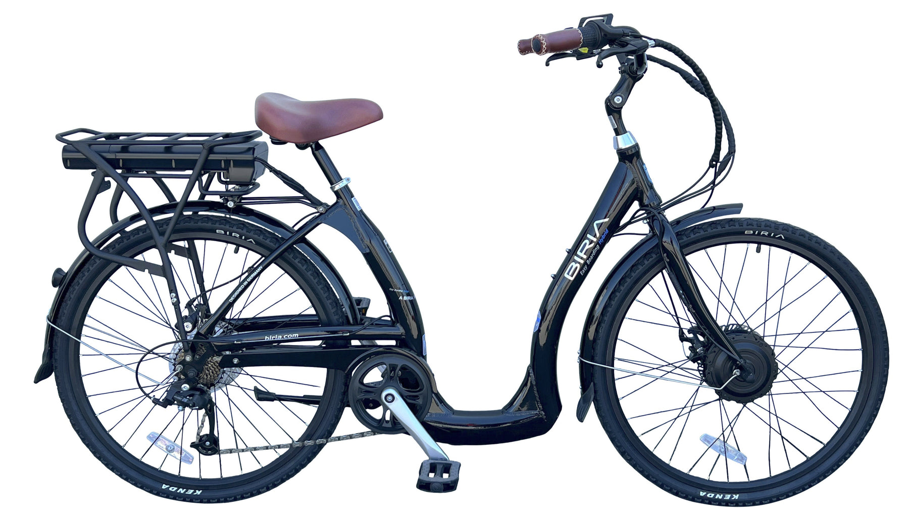 Biria Electric Easy Boarding Bike – Lightweight E-Bike with 30 Mile Range White / 46 cm Biria Electric Easy Boarding Bike – Lightweight E-Bike with 30 Mile Range White / 46 cm