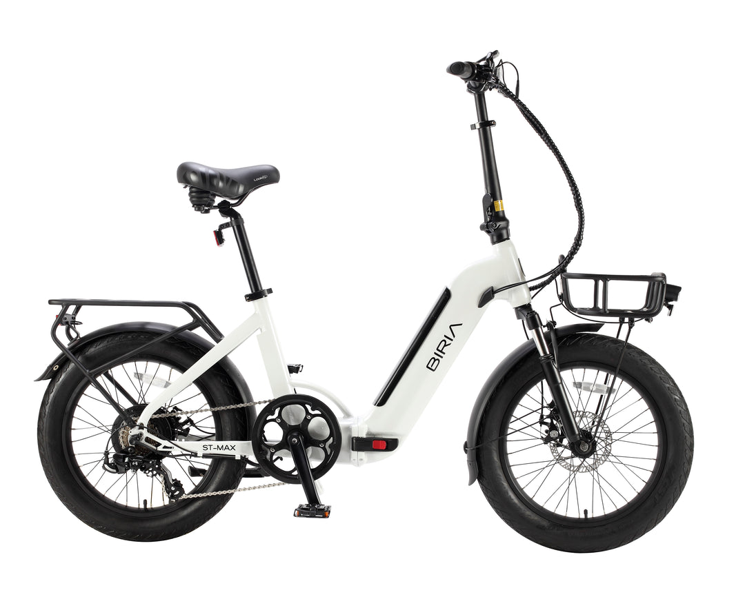 Biria ST Max Folding Electric Bike – 500W Step-Through, 20
